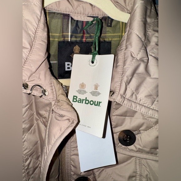 Barbour Tummel Quilted Jacket. Size 8. Brand New With Tags. Nordstrom Tuckernuck - Picture 8 of 8